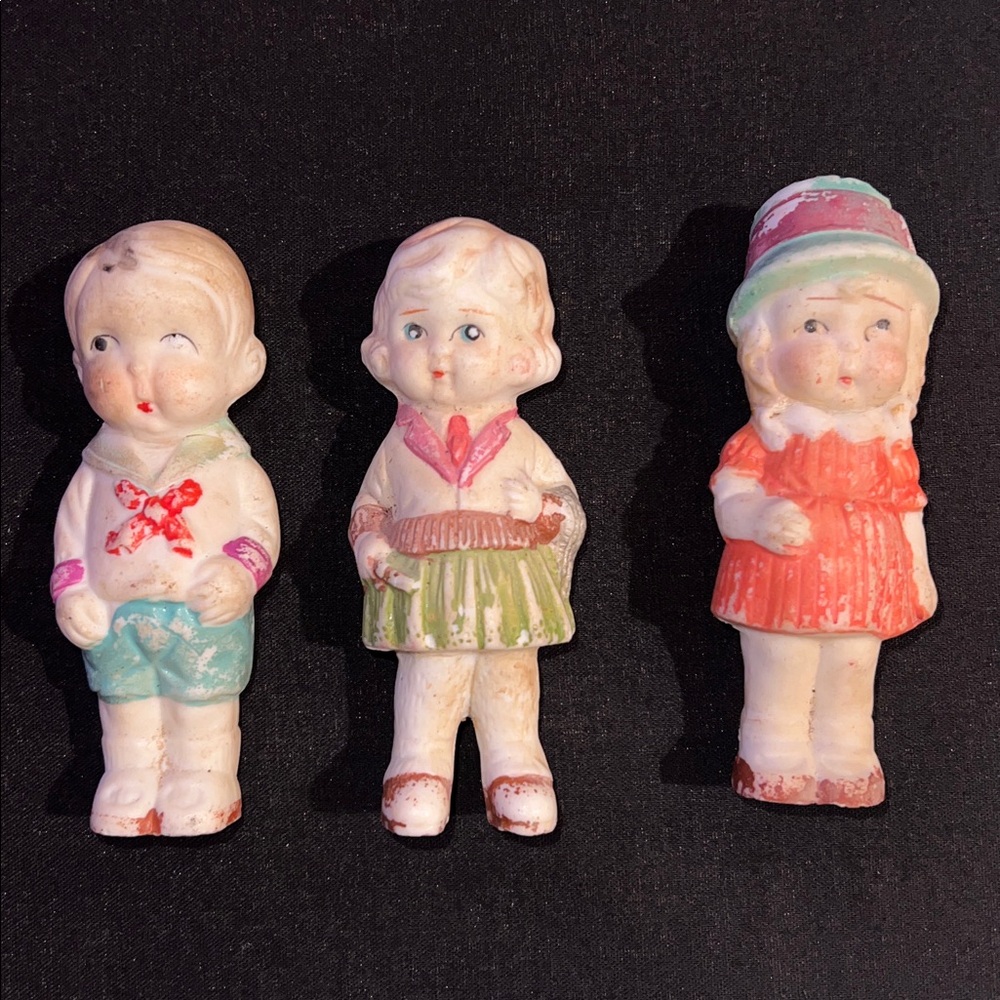 Vintage Frozen Bisque figurines, Japan - Picture 3 of 16
